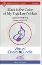 Black Is the Color of My True Love's Hair SATB choral sheet music cover